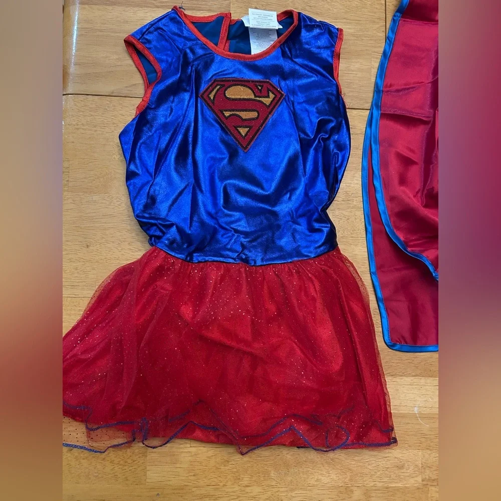 Rubie's Justice League Child's Supergirl Tutu Dress size Medium 5 - 7